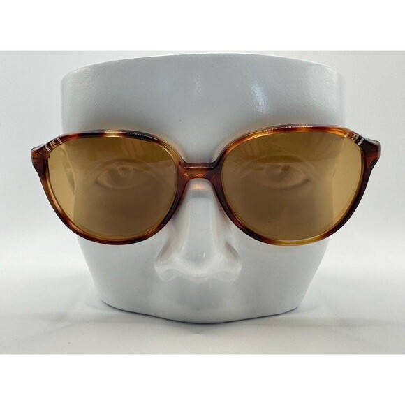 NEW Vintage Sunglasses | Non RX | Womens Cut | Brown Lens | Gold Details | #837 main image 10
